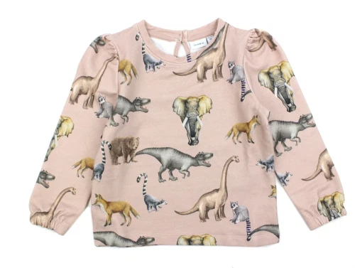 Name It rose smoke sweatshirt animal print